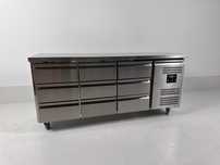 Green Frost GN4190TN - Masa rece 9 sertare, Masa refrigerare 9 sertare