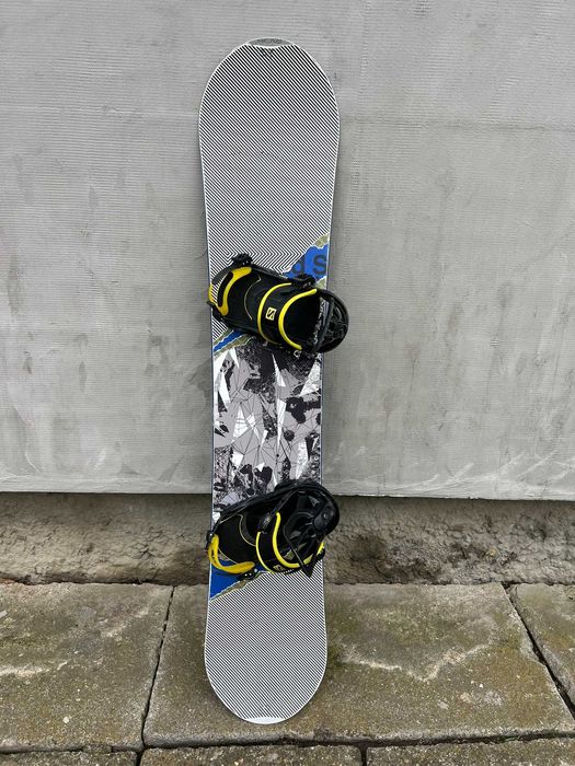 Placa snowboard Head 162cm cu legaturi Salomon