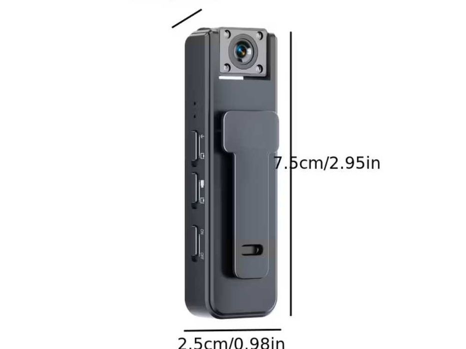 Camera HD Recorder video portabil rotativă  180° infraroșu wi-fi