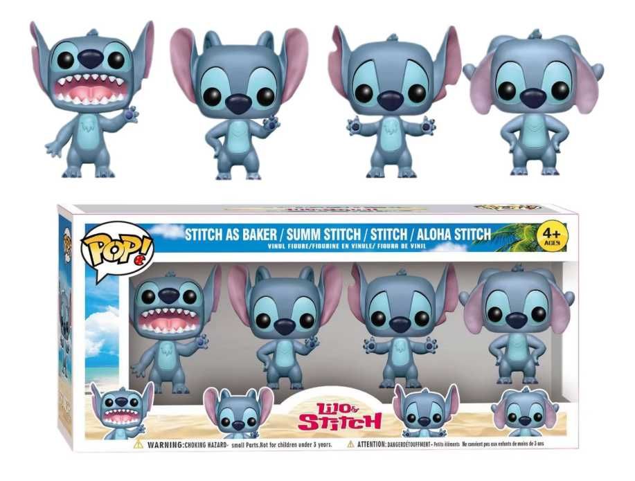 4 Броя Funko Pop фигурки Лило и Стич, Фънко поп фигурка Стич