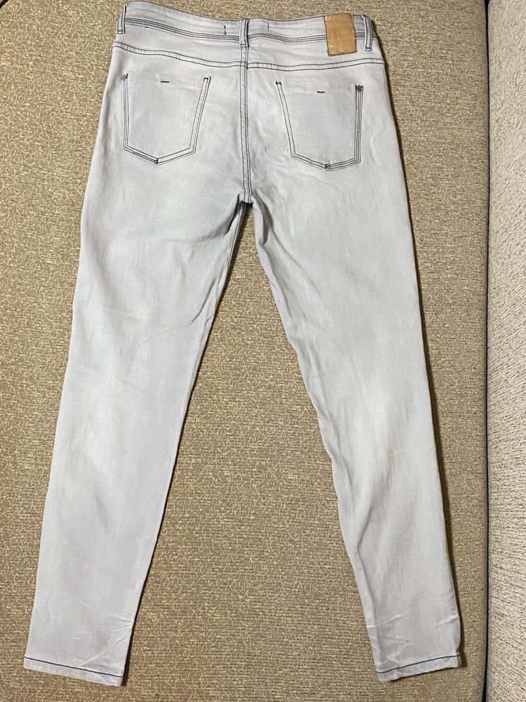 Pantalon elastici -gri Zara- mărimea 38