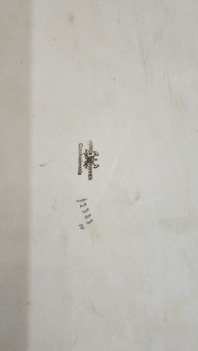 Порцеланови чаши с чинийка и поднос Pirkenhammer, EPIAG