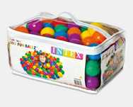Шарики 100 шт. Диаметр-8 см  INTEX-49600 Доставка бесплатно