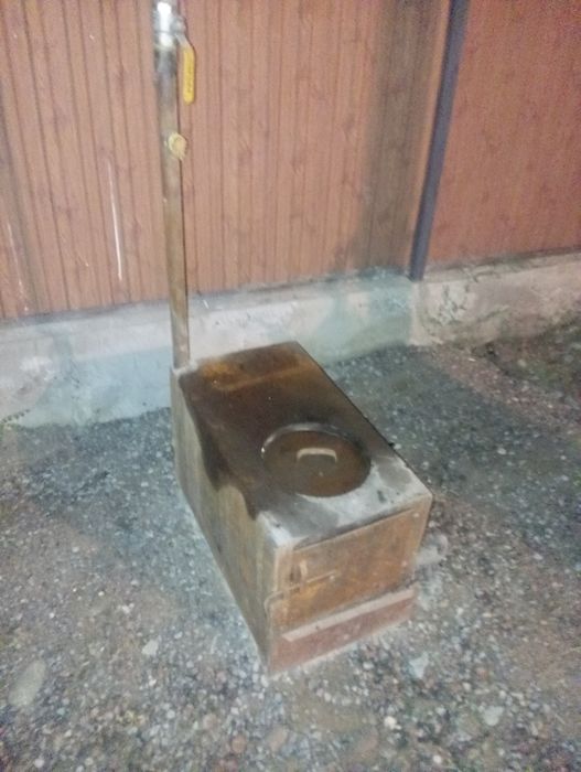 Печка в хорошем состоянии