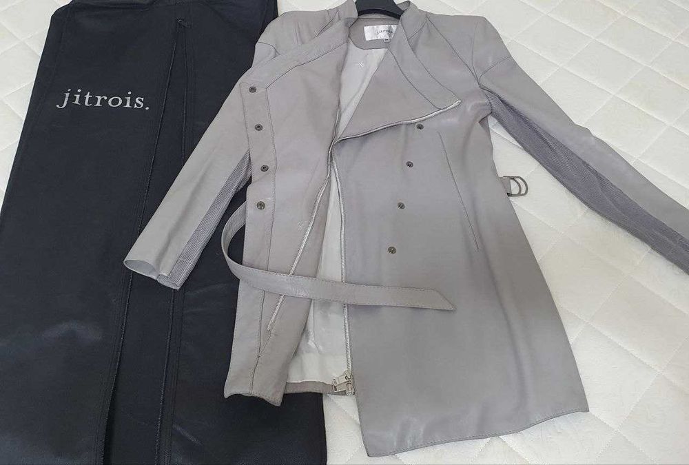 Стильная куртка и нежной натуральной кожи - Jitrois (Paris)