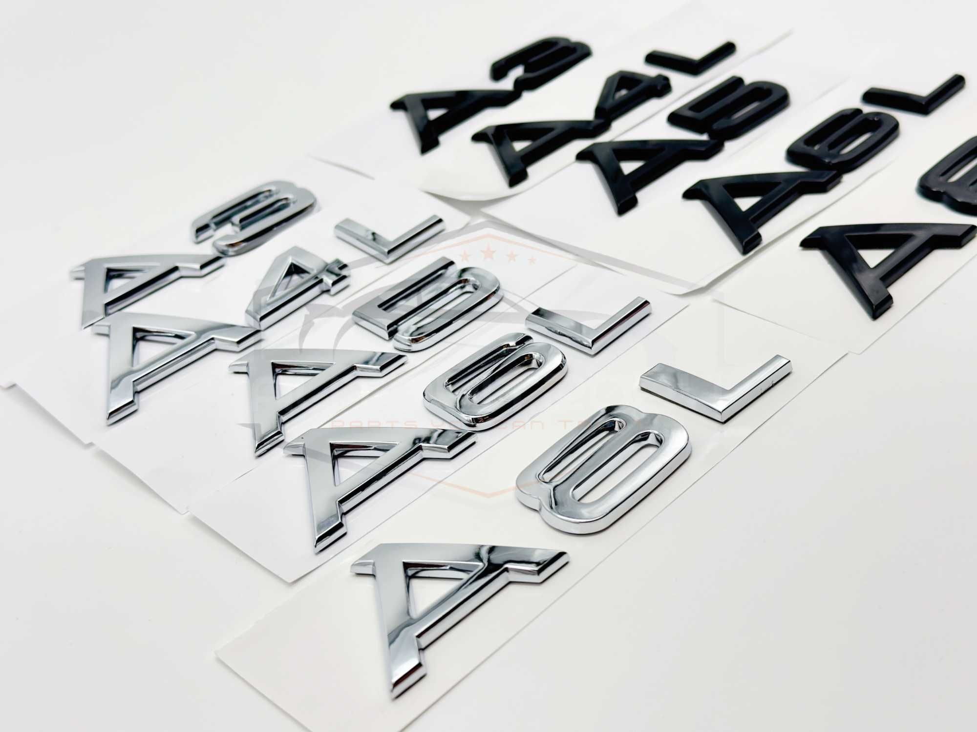Надпис Audi Ауди 1.9tdi, 2.0tdi, 3.0tdi, 4.2 tdi, A3 A4 A5 A6 A8 Q5 Q7