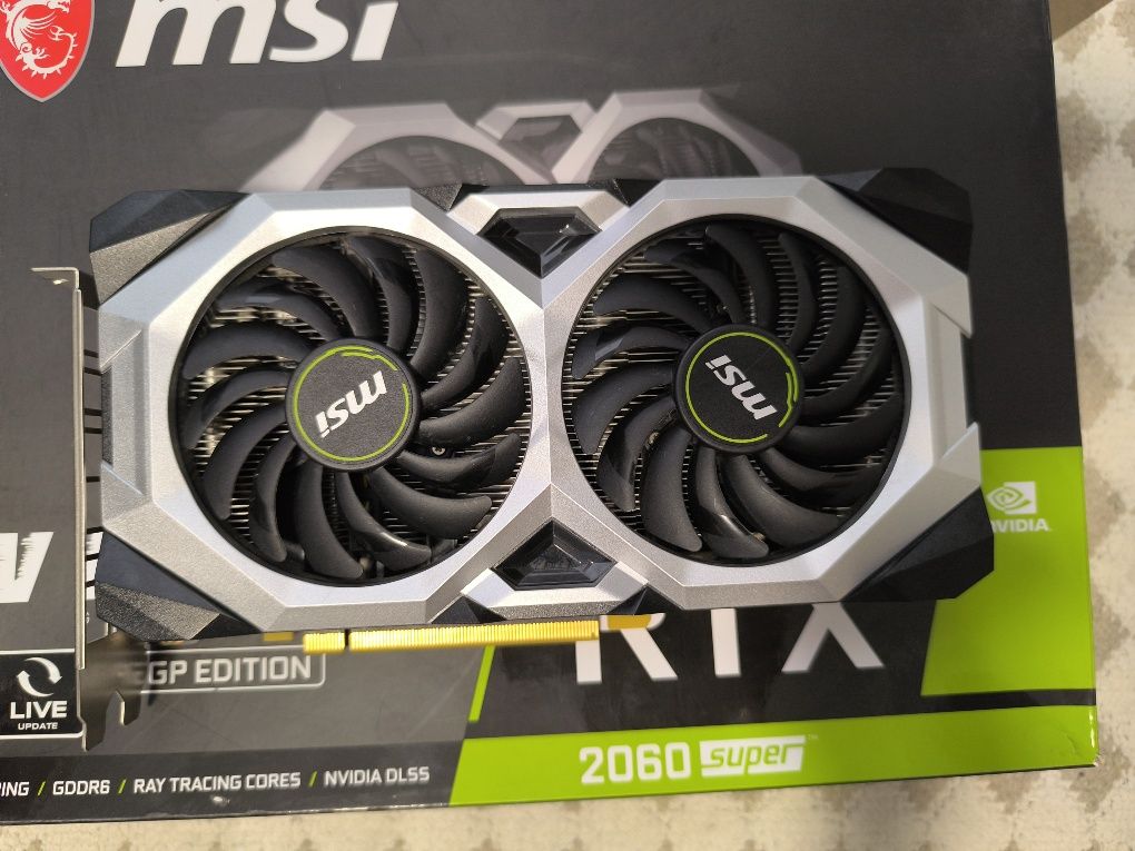 Видеокарта RTX 2060 Super Msi Ventus