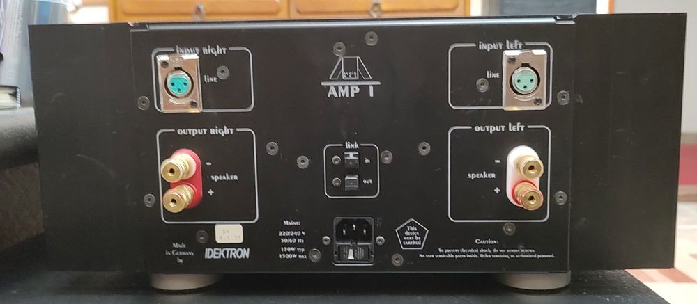 Vand, schimb amplificator de putere AudioNet Amp I