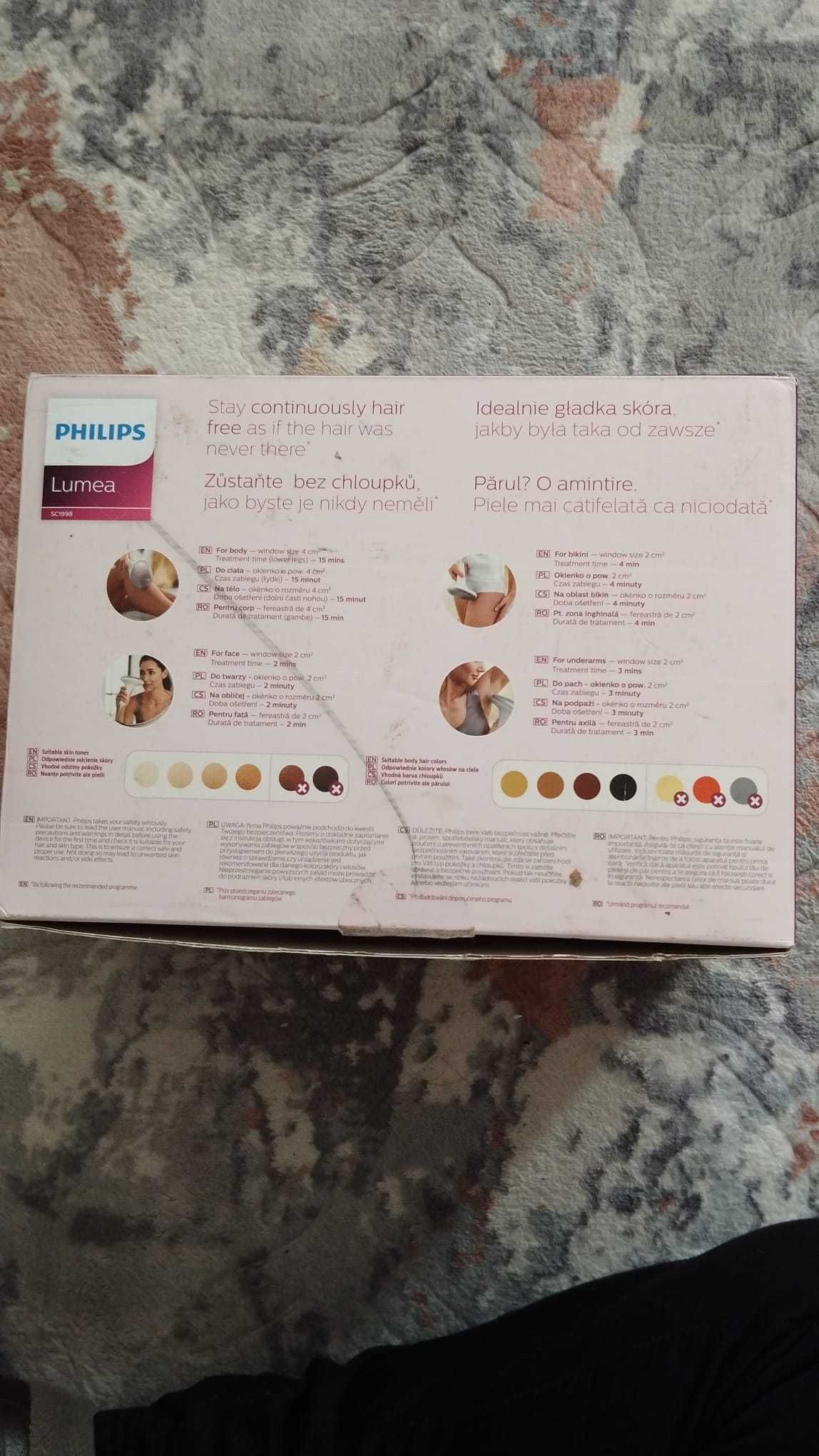 Ofertă :Vând epilator IPL Philips Lumea Advanced