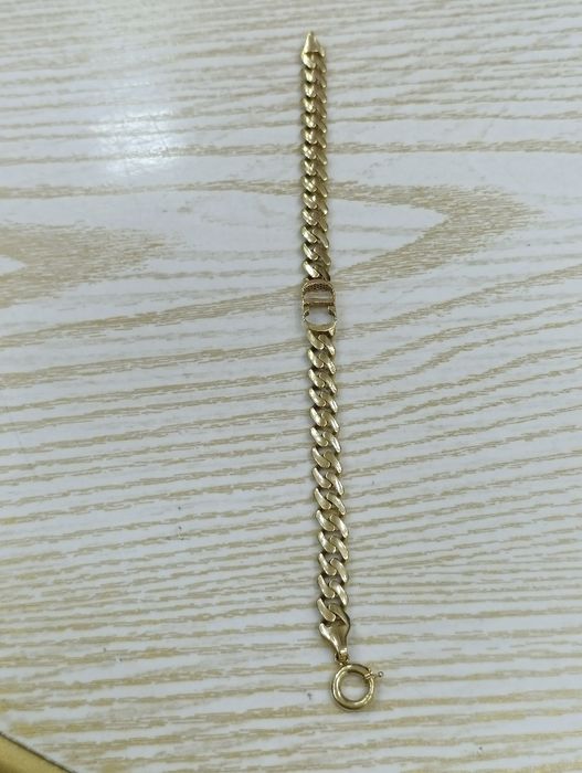 Золотое браслет Kristian Dior, проба 585 вес 10,90 гр, длина 19 см