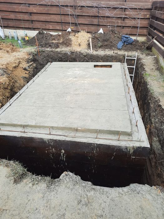 Construcții, trotuare, beciuri