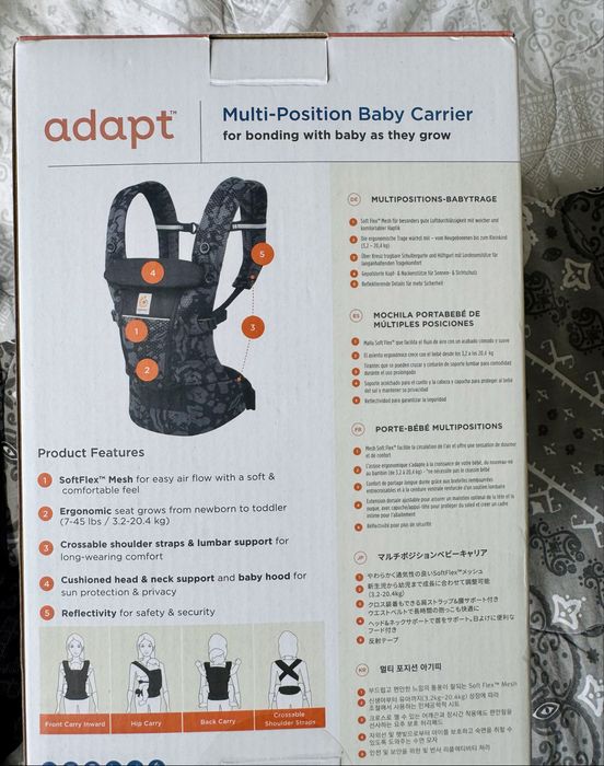 Ergobaby adapt softflex mesh