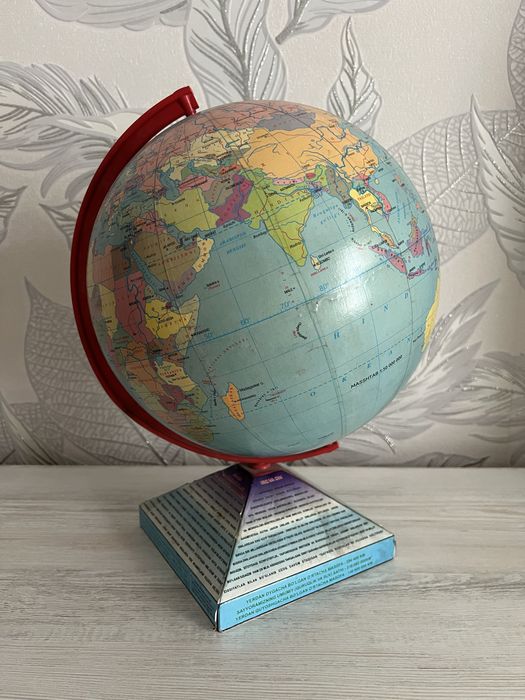 Глобус на узбекском языке 25 см