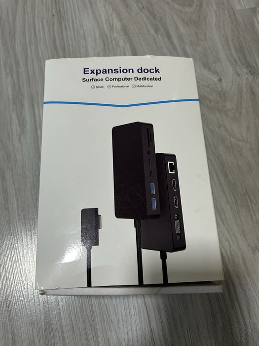 Докинг станция за Microsoft лаптопи (всичко се вижда на снимките)