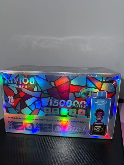 Vape 150.000 pufuri 6 in 1, REDBULL stoc nou