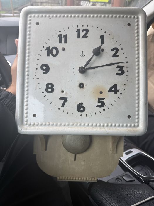 Ceas de perete vintage GB Germania cu pendul – funcțional colectie rar
