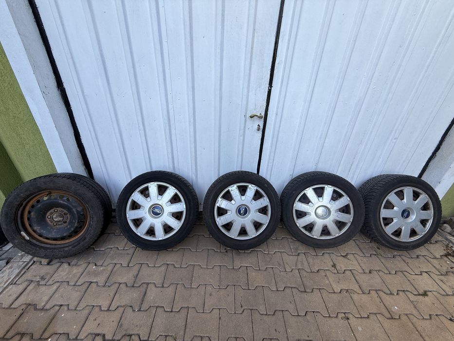 Set 4 jante tabla cu cauciucuri bune 16" Second pentrFord mondeo/focus