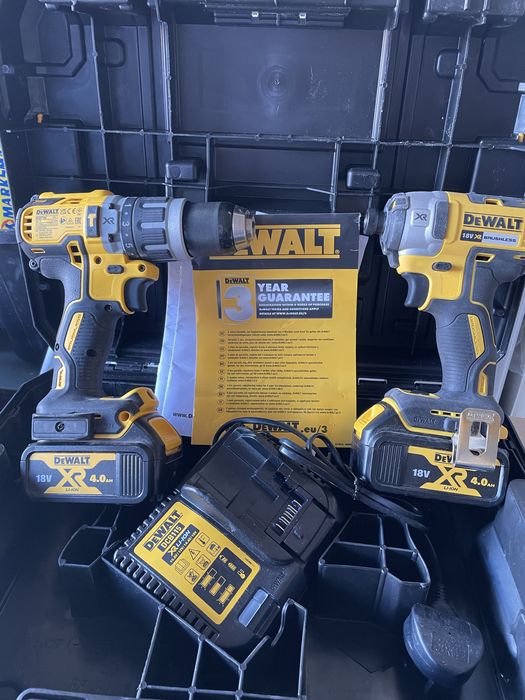 Set dewalt 18v brashlles