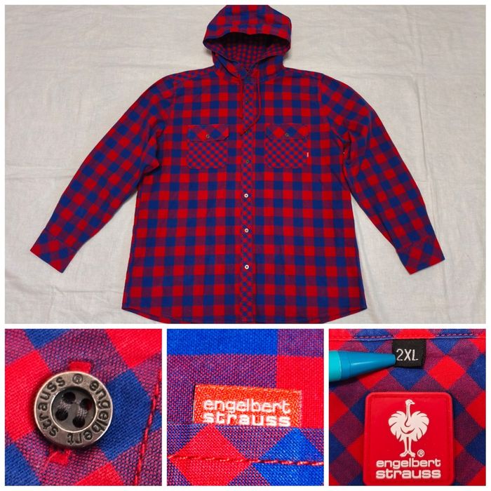 Jacheta Engelbert Strauss mărimea XXL bărbat hanorac cămașă