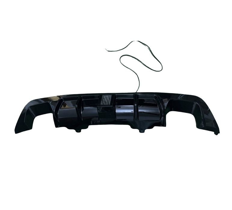 Бмв Е60 Е61 Оребрен Дифузьор / Добавка за задна броня / BMW E60 E61