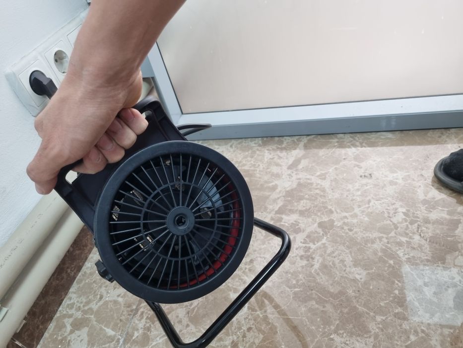 Обогреватель Пушка печка вентилятор тепло теплогенератор