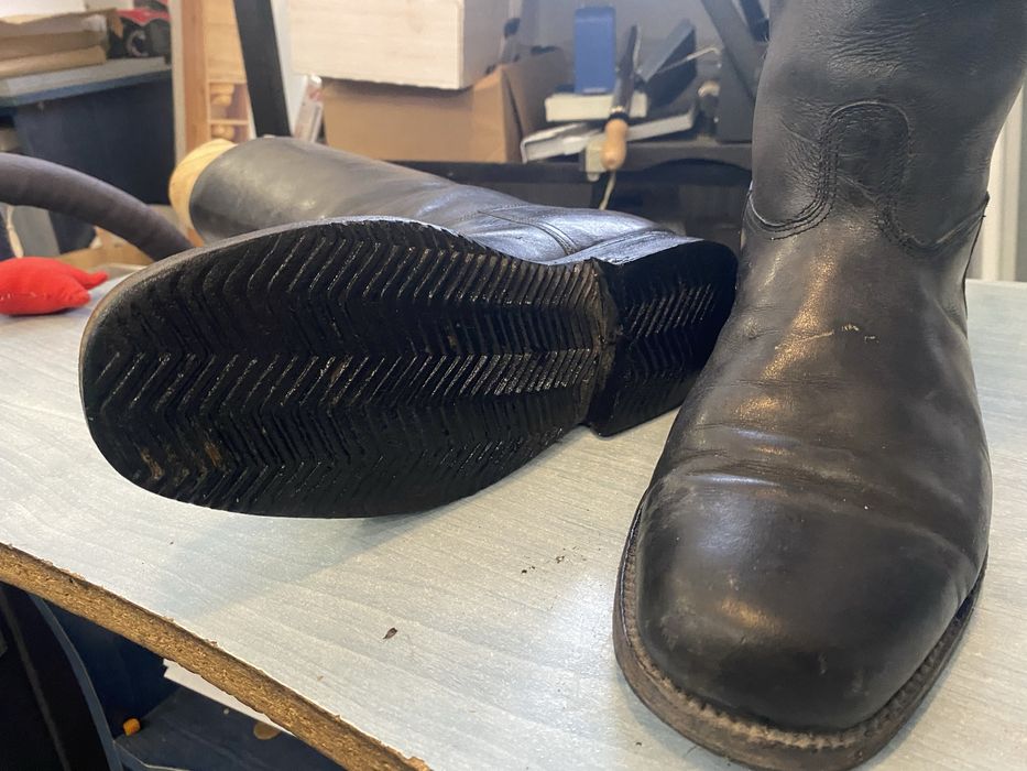 Cizme piele defilare armata