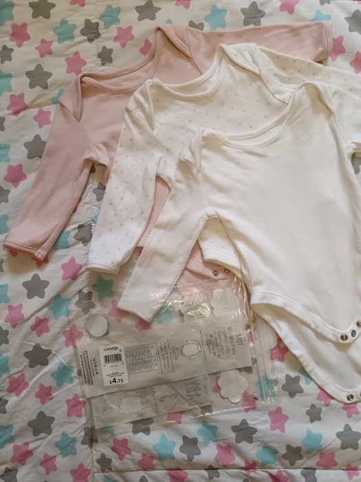 Продам комплект боди George 3-6 месяцев