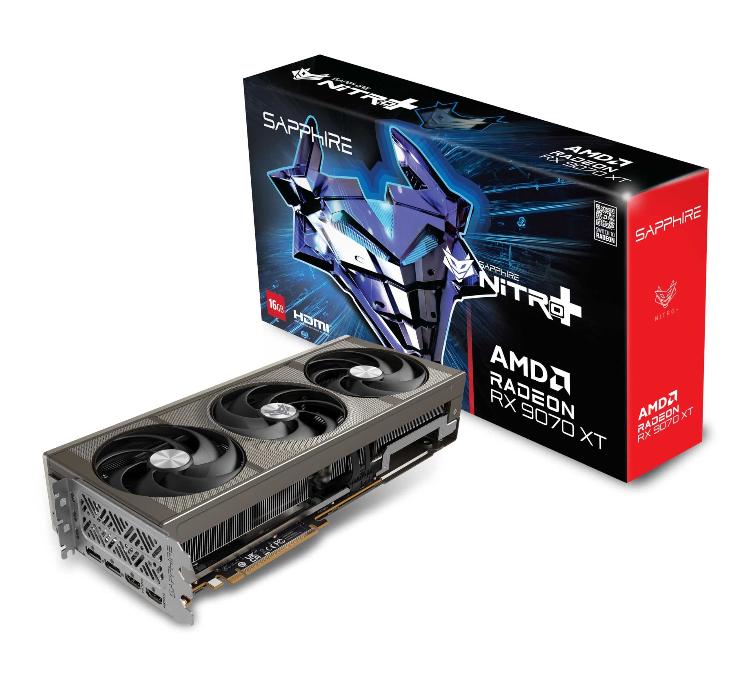 Видеокарта Sapphire AMD Radeon RX 9070 XT NITRO+ OC