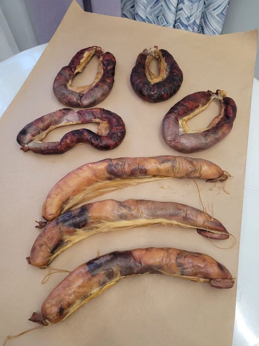 Мясо конины копченая