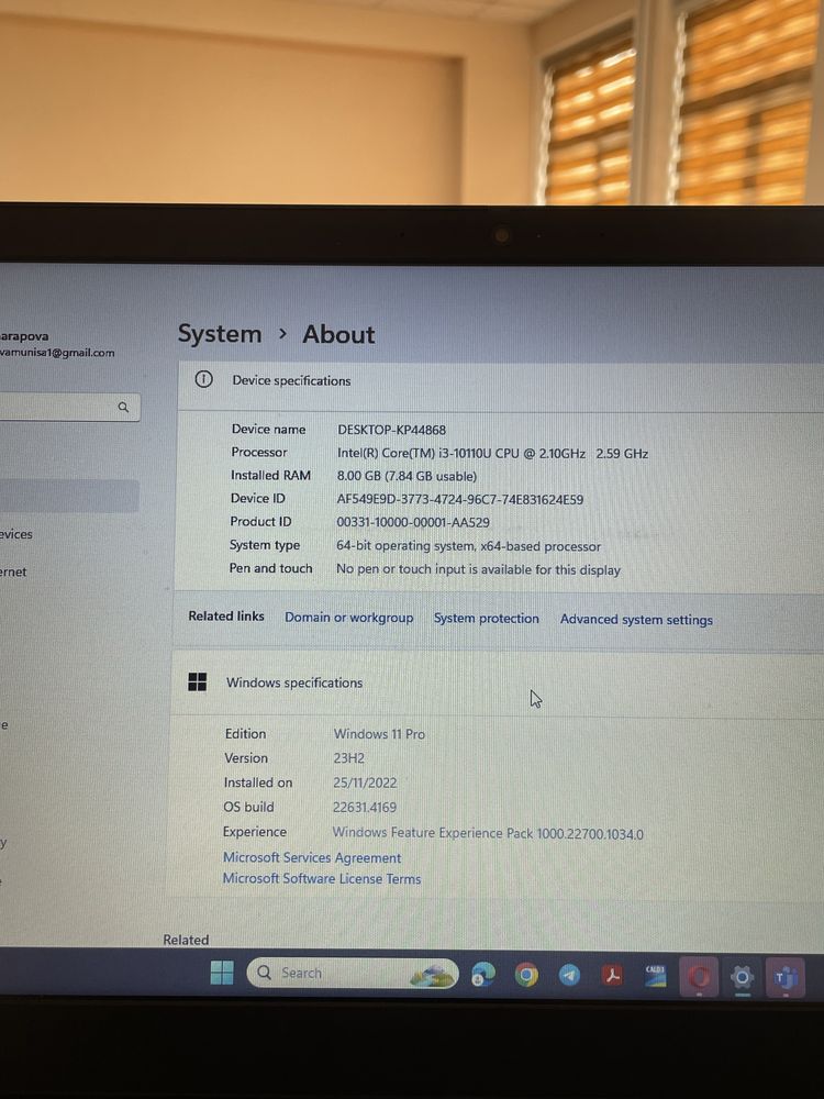 Lenevo DESKTOP-KP44868