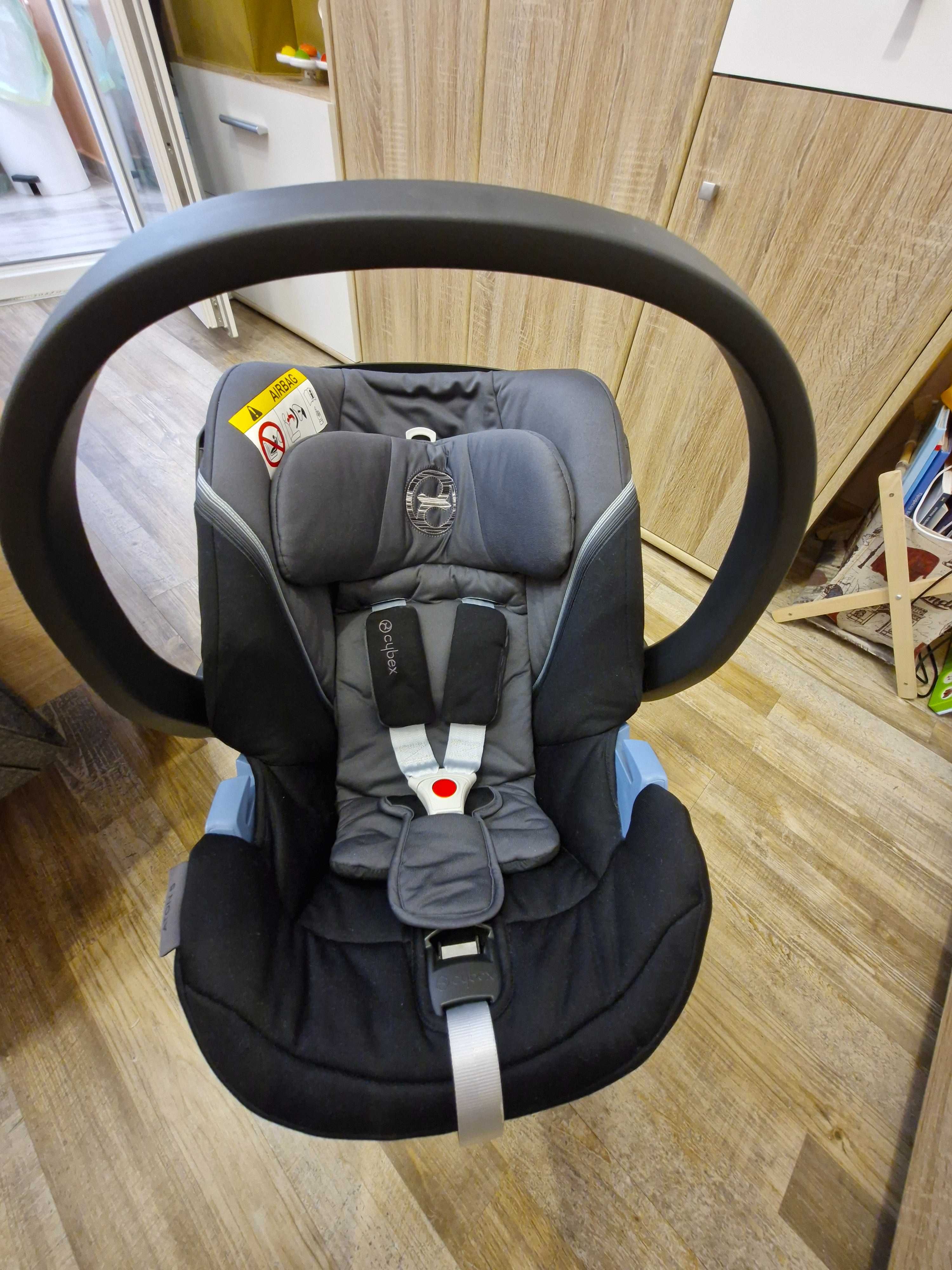 Кошница /столче за кола Cybex Aton 5 + адаптери за количка