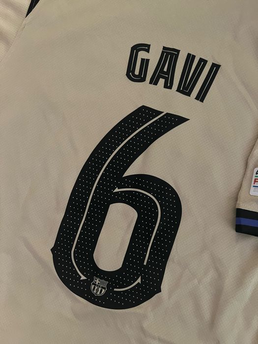 Tricou fotbal Gavi barcelona X Kobe