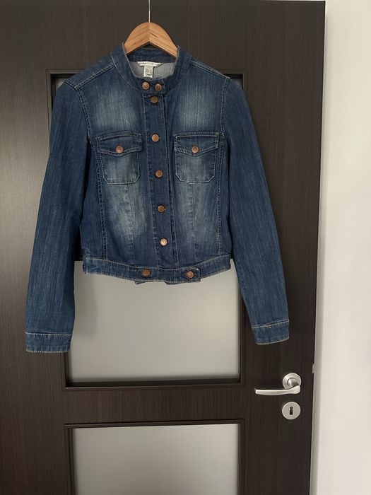 Geaca de blugi Mango marimea S-M