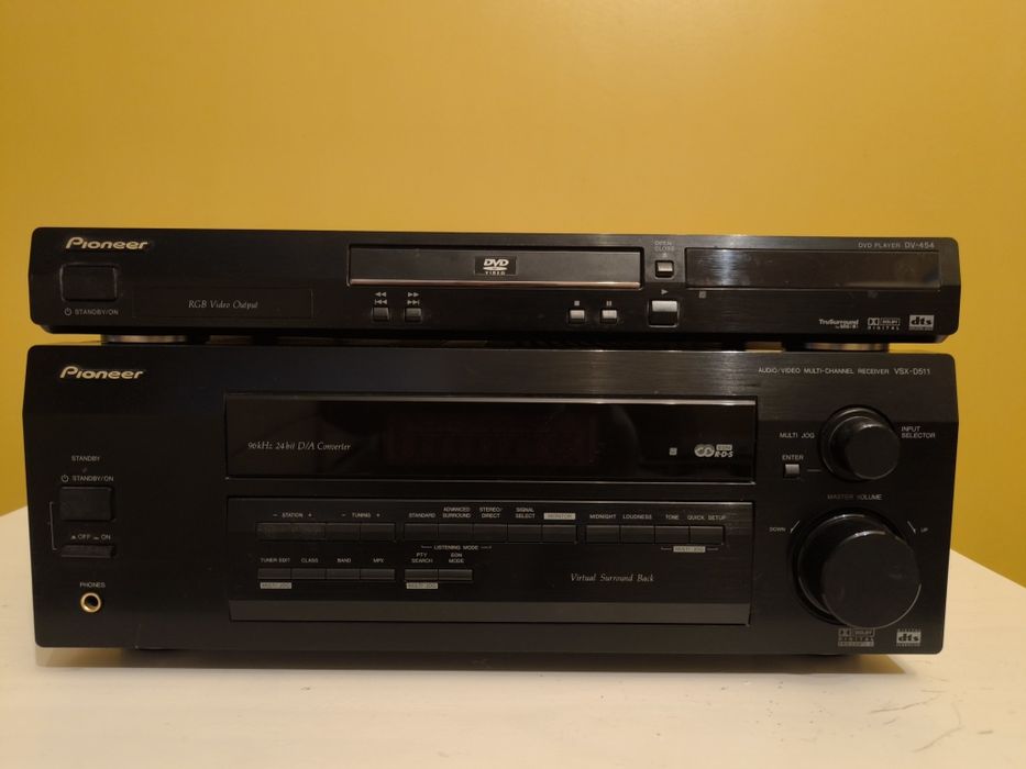 Ресивер и DVD плеер Pioneer