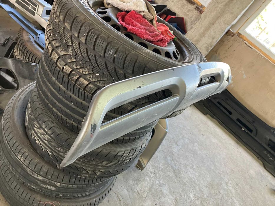 Спойлер предна броня за Хюндай Санта Фе Hyundai Santa Fe 2016-2018г