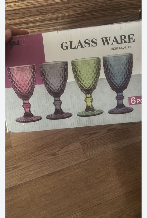 Фужеры домино 12шт новый