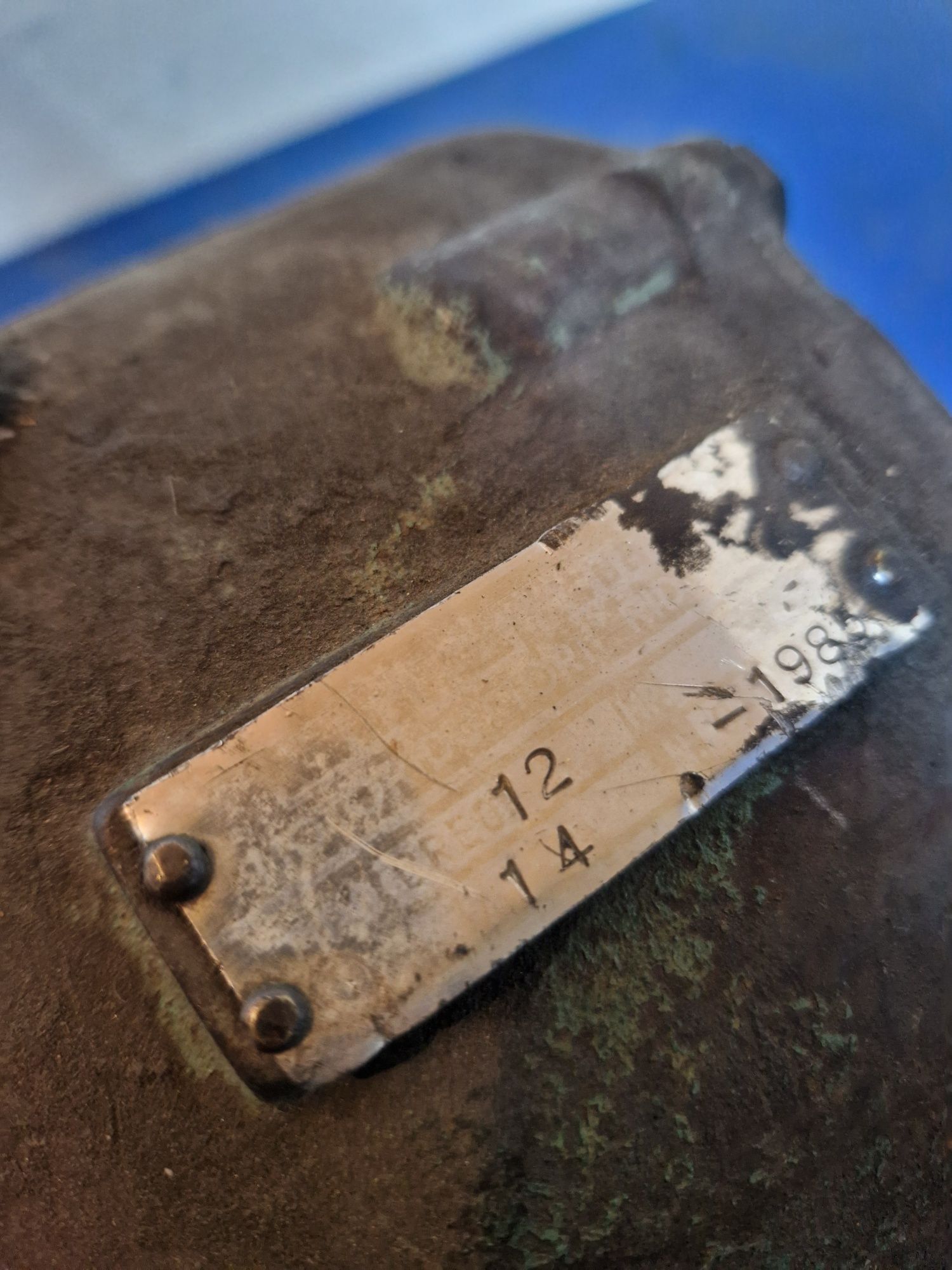 Motor trifazat 0.75kw nou Bronzoni cu reductor