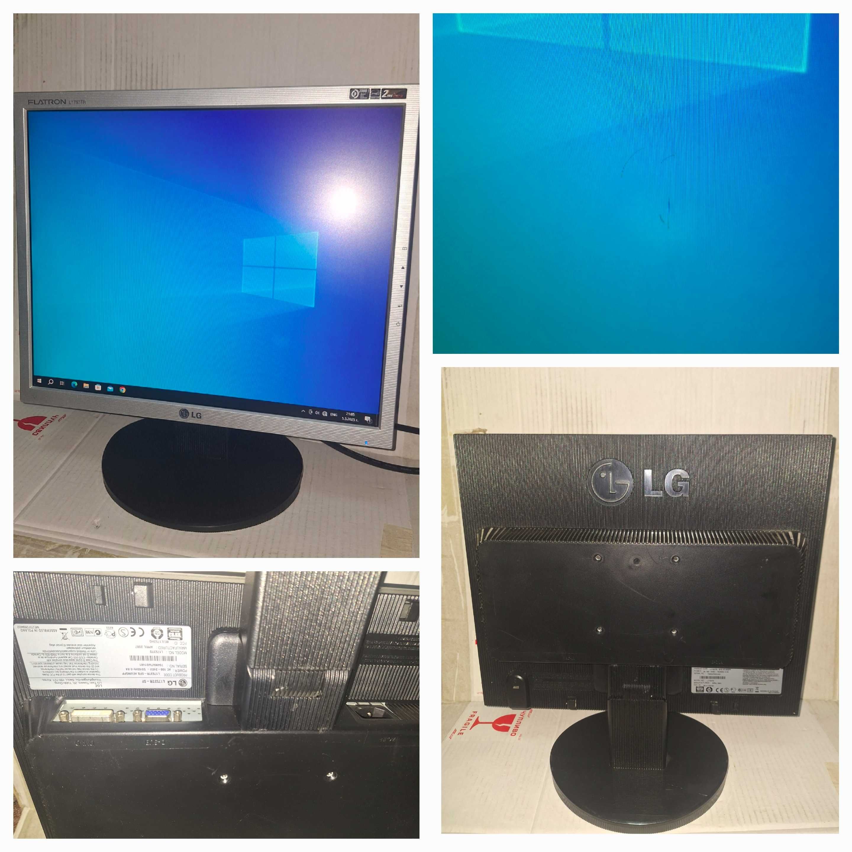 Лаптоп Dell, монитори LG, Dell и 2 бр. компютри HP