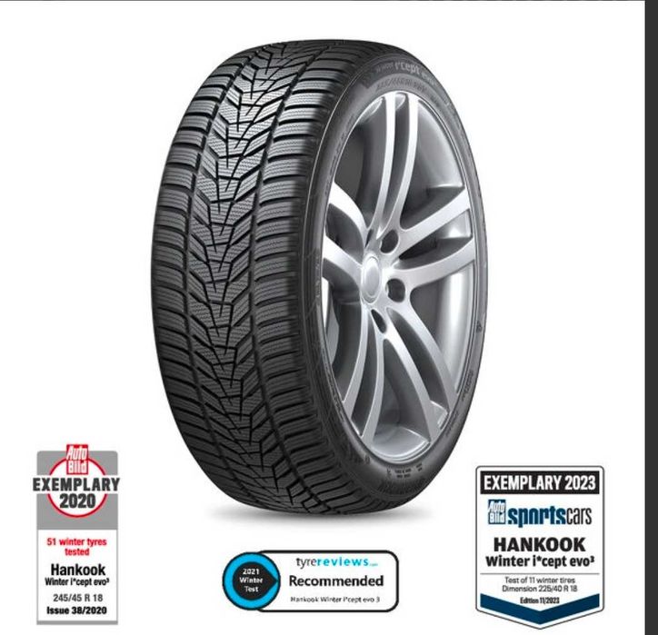 Зимни гуми Hankook Winter i*cept evo³ 225/60 R17 — DOT 4420,
