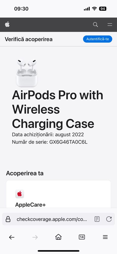 AirPods Pro ORIGINALE in garantie, Nu fake!