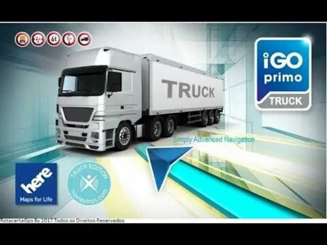Actualizare harti GPS 2025 pt. camion / instalare iGO Primo & Nextgen