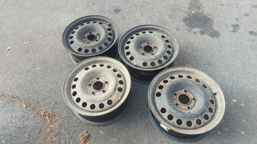 Vând Set 4 jante de tablă 15” – 5x112