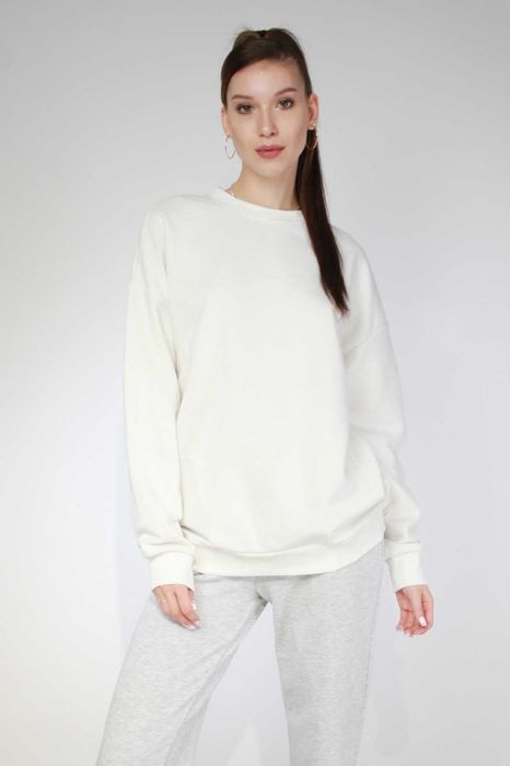 Свитшот без начеса/Брендирование униформы для сотрудников/Принт