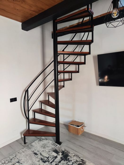 Scara metalica spirala