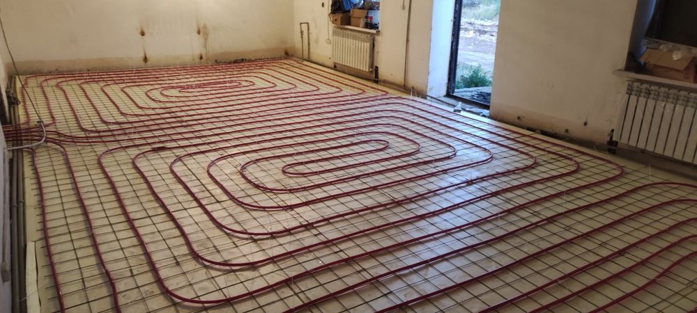 Теплый пол, Отопление.