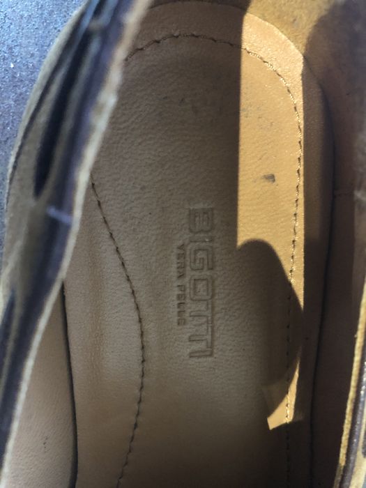 pantofi piele intoarsa BIGOTI