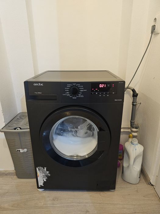 Masina de spalat rufe Arctic AB91223XLAB, 9 kg, 1200 RPM, Aqua Surf, M