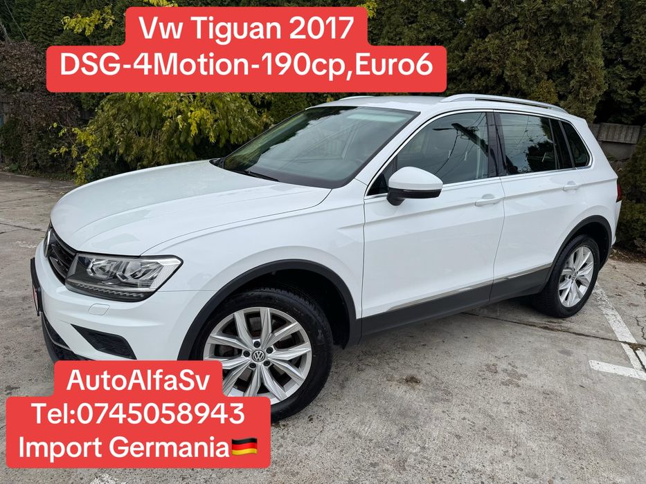 Vw Tiguan 4Motion ~2.0 Diesel~190Cp~2017 ~AUTOMAT