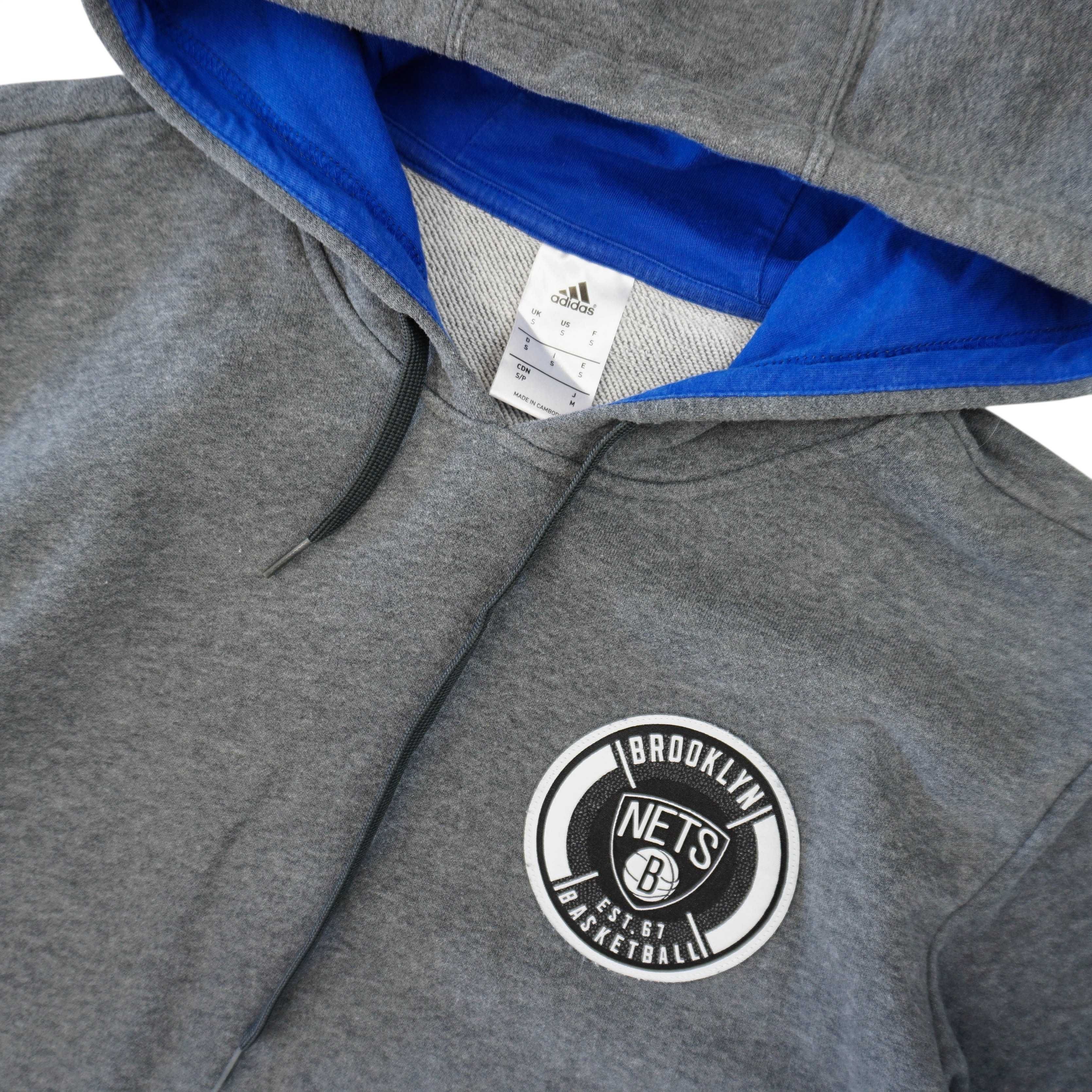 Adidas NBA Brooklyn Nets оригинална мъжка тениска/суичър - S