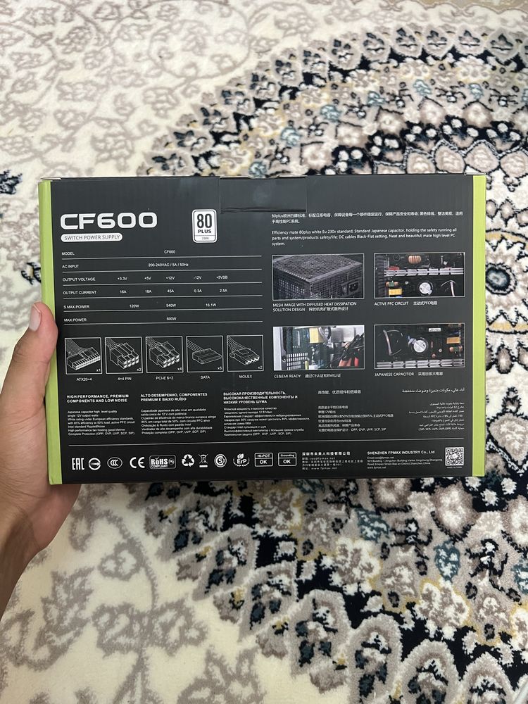 Blok pitanyalar sotiladi 600w va 550w